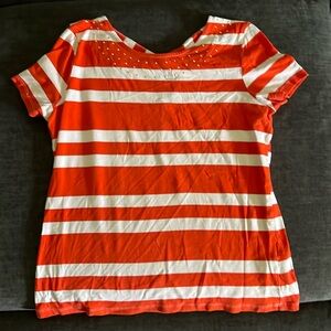 Ladies Rafaella short sleeved top